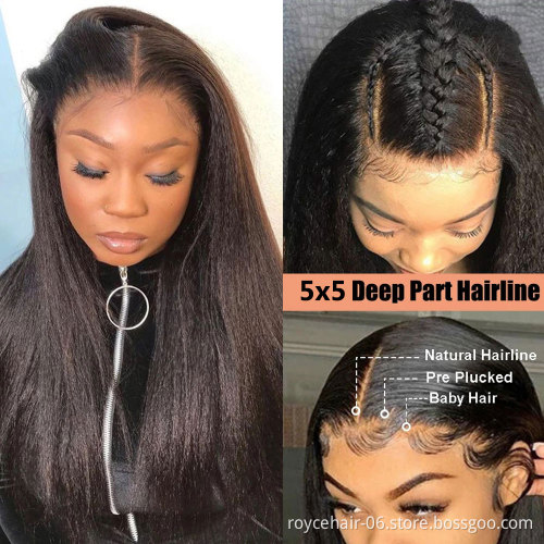 Cheap Full Curly Hair Lace Frontal Wigs,Kinky Straight Human Hair Braided Glueless 5x5 HD Invisible Swiss Lace Closure Wig